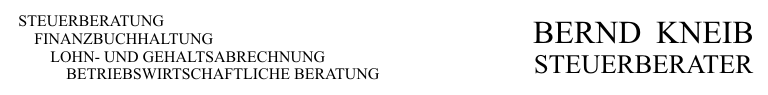 Steuerberater Kneib Logo
